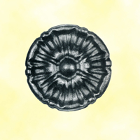 Rosace acier 125mm