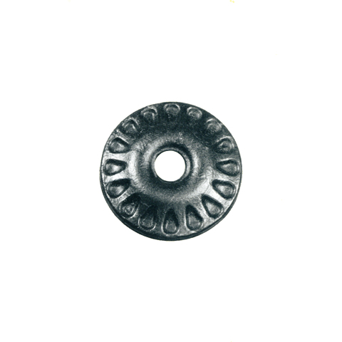 Rosace acier 67mm trou 12mm FL3318 Palmette et rosace Rosace acier FL3318