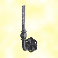 Patre acier forg H180mm 14x14mm