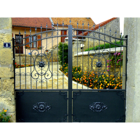 Palmette fonte L410mmx215mm FL3335 Palmette et rosace Palmette fonte FL3335