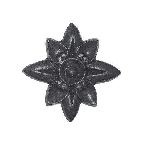 Rosace fonte 85x85mm FL3338 Palmette et rosace Rosace fonte FL3338