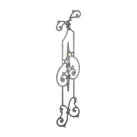Dcoration fonte H860mmx200mm FL33502 Dcor Balustre fonte FL33502