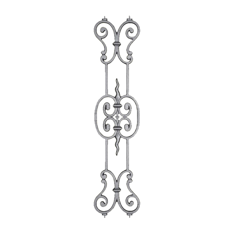 Dcoration fonte H890mmx200mm FL33503 Dcor Balustre fonte FL33503