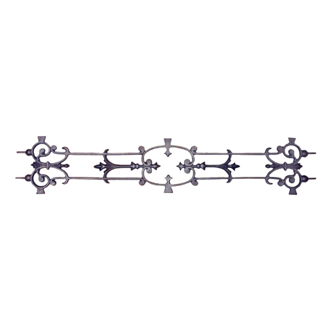 Dcoration fonte L900mmx180mm FL3360 Dcor Balustre fonte FL3360