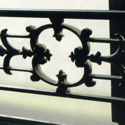 Dcoration fonte L900mmx180mm FL3360 Dcor Balustre fonte FL3360