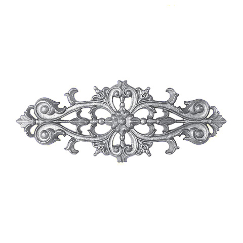 Palmette aluminium L350mm x 140mm FL3425 Palmette et rosace Palmette ALU FL3425