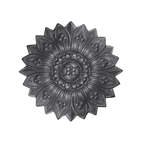 Rosace fonte  225mm FL3433 Palmette et rosace Rosace fonte FL3433