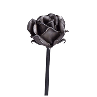Rose monte sur tige 60x47mm