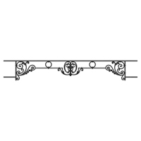 Appui de fentre CHINON longueur 1340mm