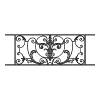 Appui de fentre Amboise longueur 1440mm hauteur 500mm