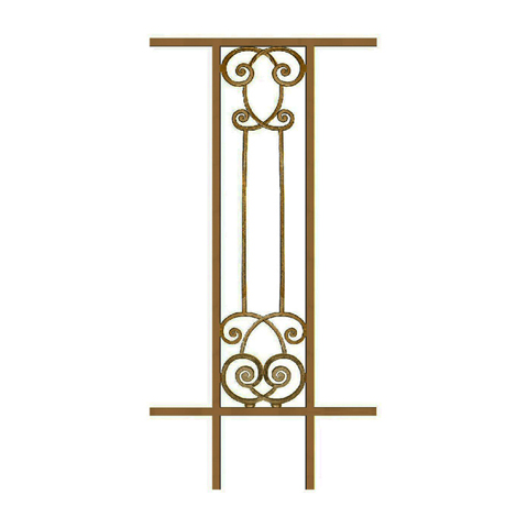 Garde-corps Amboise longueur 540mm hauteur 1100mm FL3474 Balustrade en fonte Balustrade AMBOISE FL3474