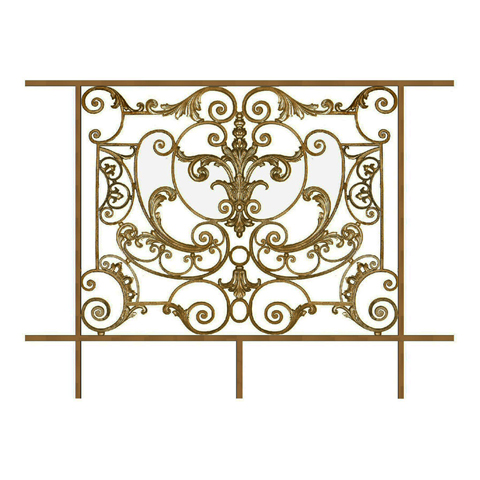 Garde-corps Amboise longueur 1440mm hauteur 1100mm FL3478 Balustrade en fonte Balustrade AMBOISE FL3478