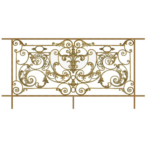 Garde-corps Amboise longueur 2200mm hauteur 1100mm FL3481 Balustrade en fonte Balustrade AMBOISE FL3481