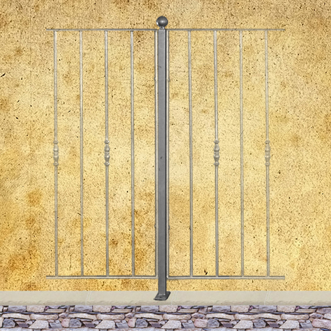 Poteau de cloture Linar  fixer 1200mm FT42040 Poteau  fixer Pour Marina Riviera Levante FT42040