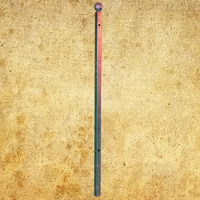 Poteau d'angle de cloture Linear a sceller 1650mm
