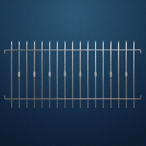 Grille de cloture VIENNA 10 prte  poser FT42221 Clture VIENNA Grille hauteur 1m et 1,2m FT42221