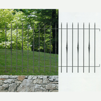 Grille de cloture SIENA 10 prte  poser