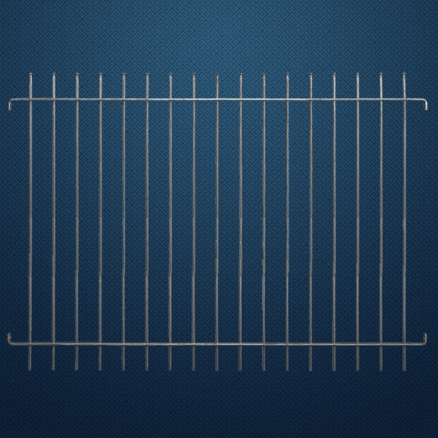 Grille de cloture MILANO 15 prte  poser FT42294 Clture MILANO Grille hauteur 1,2m et 1,5m FT42294