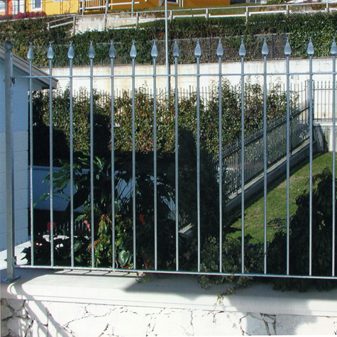 Grille de cloture FIRENZE 10 prte  poser FT42301 Clture FIRENZE hauteur 1m, 1,2m et1,5m FT42301