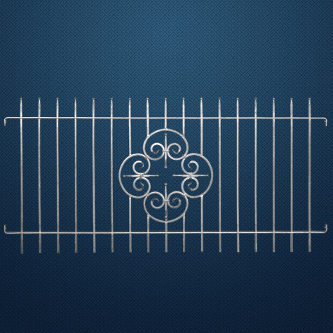 Grille de cloture GENOVA 10 prte  poser FT42351 Clture GENOVA Grille hauteur 1m et 1,2m FT42351
