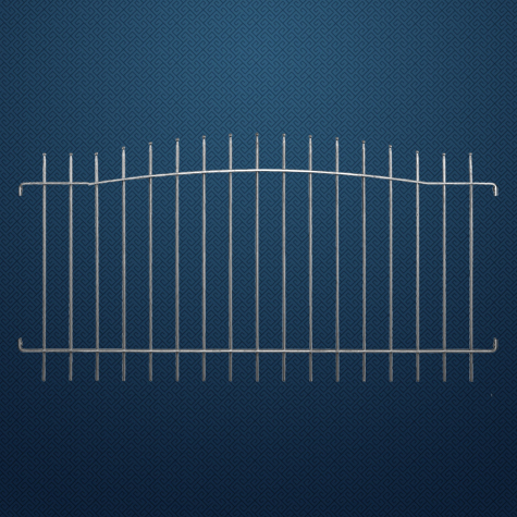 Grille de cloture Arco Milano 10 prte  poser FT42371 Clture MILANO Grille hauteur 1m FT42371