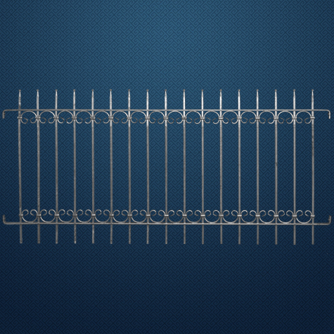 Grille de cloture LUCCA 10 prte  poser FT4243 Clture LUCCA Grille hauteur 1m et 1,2m FT4243