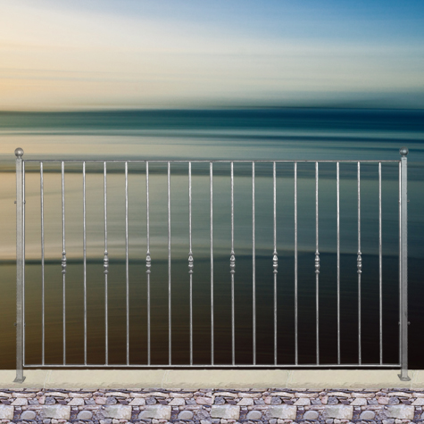 Grille de cloture MARINA 12 prte  poser FT4246 Clture MARINA Grille hauteur 1,2m FT4246