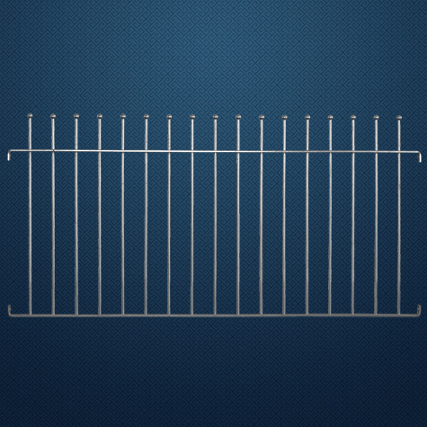 Grille de cloture VICENZA 10 prte  poser FT4249 Clture VICENZA Grille hauteur 1m et 1,2m FT4249