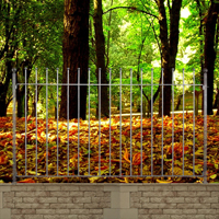 Grille de cloture VICENZA 12 prte  poser