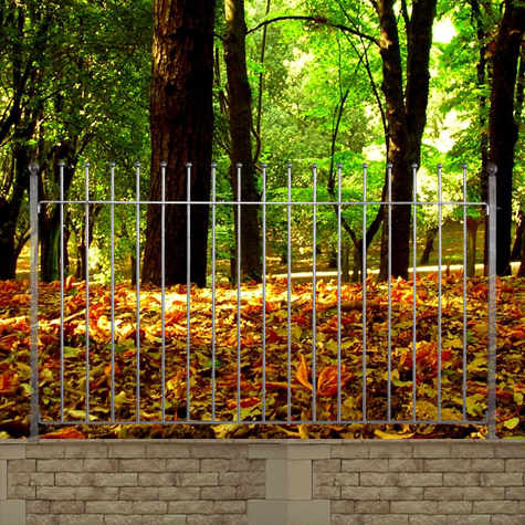 Grille de cloture VICENZA 12 prte  poser FT4250 Clture VICENZA Grille hauteur 1m et 1,2m FT4250