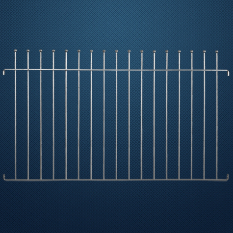 Grille de cloture VICENZA 12 prte  poser FT4250 Clture VICENZA Grille hauteur 1m et 1,2m FT4250