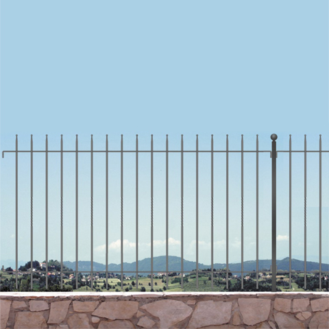Grille cloture LIVORNO 10 prte  poser FT42521 Clture LIVORNO hauteur 1m et 1,2m FT42521