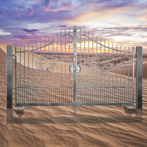 Portail AFRODITE 3,5m 14x14 structure motorisable FT43551 Portail AFRODITE ouverture mcanisable FT43551