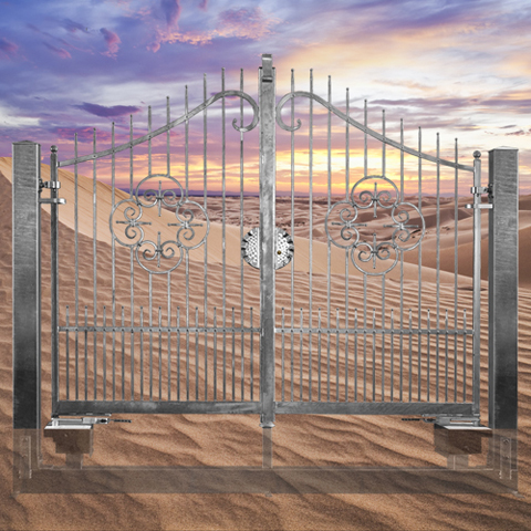 Portail AFRODITE 3m 14x14 structure motorisable FT43561 Portail AFRODITE ouverture mcanisable FT43561