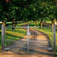 Portail IRIS 3,5m 12x12 structure motorisable