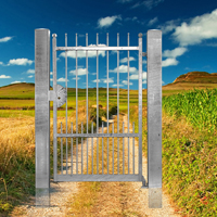 Portillon ATENA 1,1m 12x12mm avec poteaux