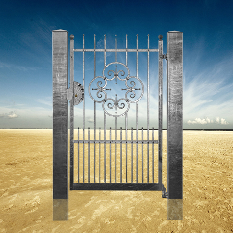 Portillon AFRODITE 1,1m 14x14mm avec poteaux FT43731 Portillon AFRODITE AVEC ou SANS poteaux FT43731