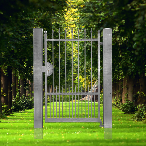 Portillon ARGO 1,1m 12x12mm avec poteaux FT43761 Portillon ARGO AVEC ou SANS poteaux FT43761