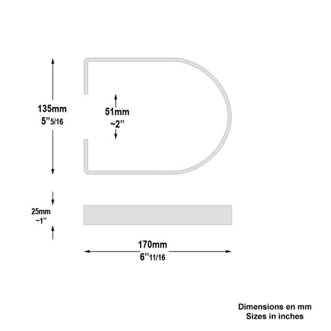 Anneau de protection pour gonds de portails FT4406 Accessoires portails Gonds et pivots FT4406
