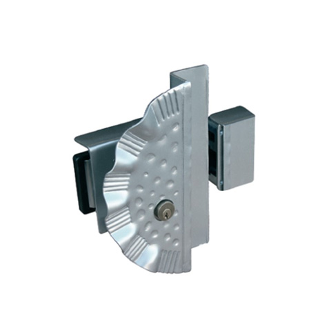 Ensemble serrure et bute pour portillon ouverture  droite FT4411 Accessoires portails Serrure optionnelle FT4411
