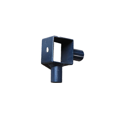 Lot de deux anneaux d'angle pour poteaux de clotures en kit