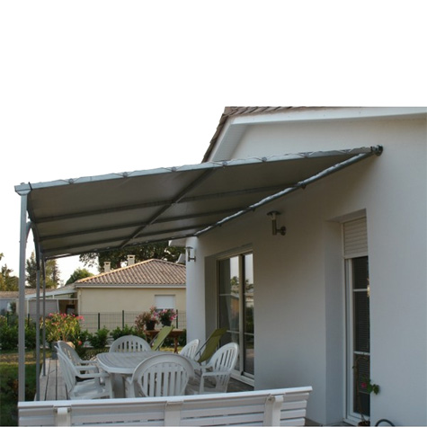 Pergola murale Mistral 6mx4m  livre en kit  assembler sans soudure