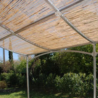 Pergola murale Alize 6mx3m  livre en kit  assembler sans soudure