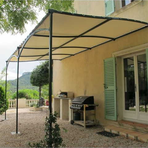 Pergola murale Alize 6mx3m  livre en kit  assembler sans soudure