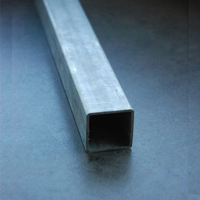Tube de pergola 40x40x2mm longueur 3m en acier galvanis zinzimir