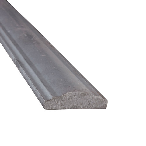 Main courante acier 50x14mm longueur 3m en acier moulur