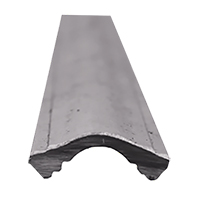Main courante acier 45x15mm longueur 3m en acier moulur bomb