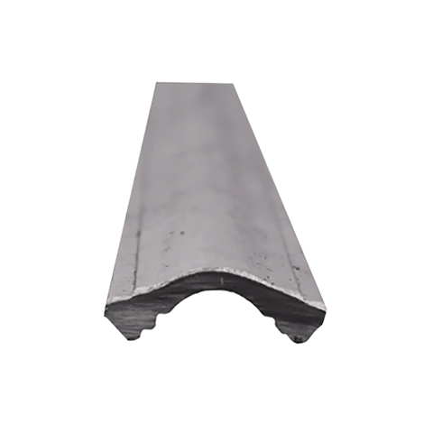 Main courante acier 45x15mm longueur 3m en acier moulur bomb FK3016 Main courante moulure Acier FK3016