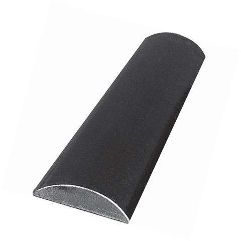 Main courante bombe 30x8mm longueur 3m acier profil