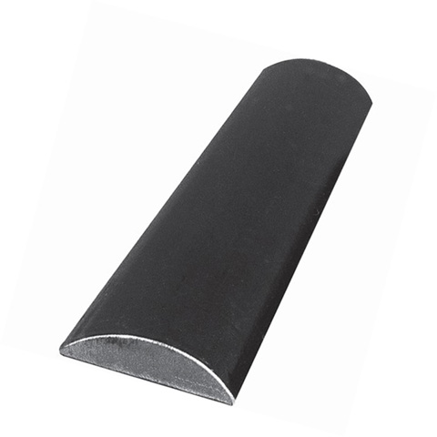 Main courante bombe 40x10mm longueur 3m acier profil